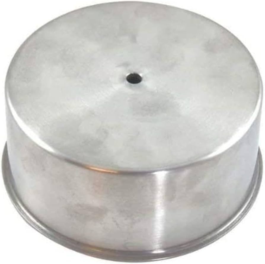 CARB COVER 5-1/8' NECK ALUM SMOOTH