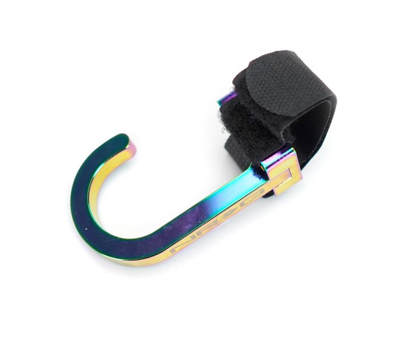 NRG Steering Wheel Hook CNC Aluminum w/ Laser Logo - Multicolor