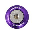 NRG Fender Washer Kit w/Rivets For Metal (Purple) - Set of 10