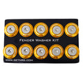 NRG Fender Washer Kit w/Rivets For Metal (Rose Gold) - Set of 10