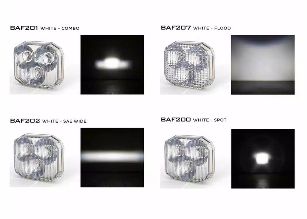 Morimoto 4Banger Replacement Lens (White / Wide)