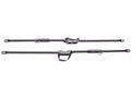 Adjustable Spreader Bar for 1987-1995 Jeep Wrangler YJ, Black Rampage