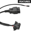 ~(1 lbs. 6X6X2)~ 2018+ CUMMINS OBDII SPLITTER UNLOCK (works on Efi Live and Ez Lynk platforms)