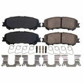 Power Stop 21-22 Nissan Titan Rear Z17 Evo Ceramic Brake Pads w/Hardware