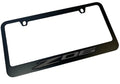 2023 CORVETTE C8 Z06 DARK LOGO (INC 73012B) BLACK LICENSE PLATE FRAME