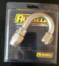 Russell Performance -10 AN Endura 180 Degree Full Flow Hose End (1-1/4in Centerline Radius)