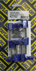 Bracket; horizontal blue
