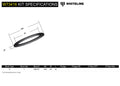 Whiteline W73416 Coil Spring Spacer - Rear; Fits Jeep Grand Cherokee 99-04