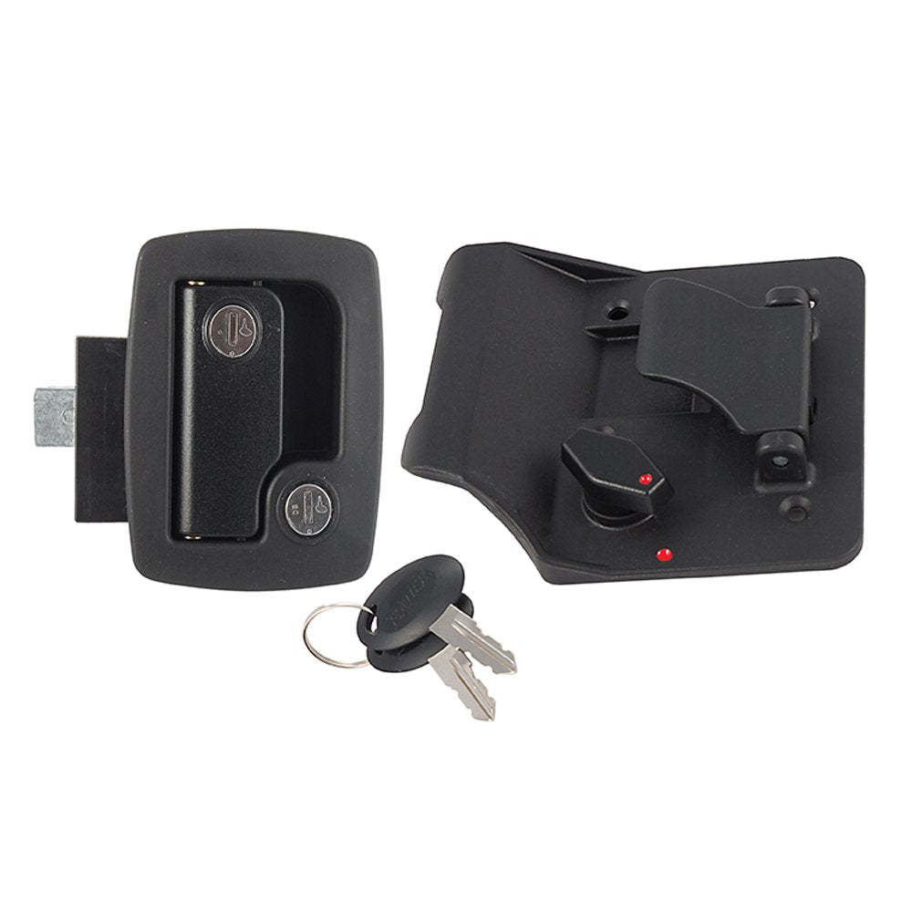 TRAVEL TRAILER LOCK BLACK