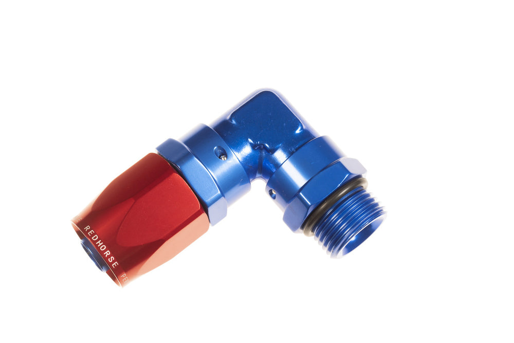 08 AN HOSE END TO08 ORB MALESWIVEL90 DEGCLEAR