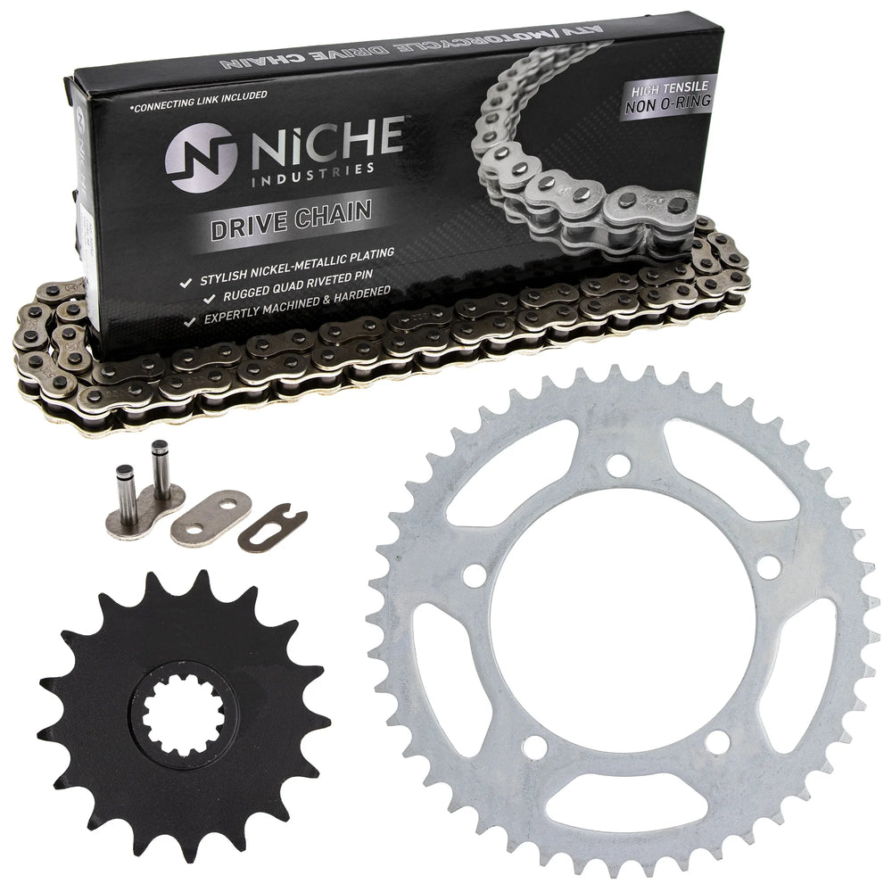 BikeMaster Kawasaki Rear Steel Sprocket 530 44T - Black