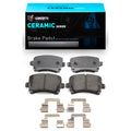 R1 2006-2021 Audi TT Quattro Rear R1 Ceramic Pads & Hardware Kit