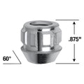 WHEEL INSTALLATION KITS WITH GORILLA LOCKS ACORN BULGE OPEN END (3/4IN HEX) 12MM X 1.50