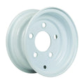 8X3.75 WHITE STANDARD RIM BP 44 ET 0 CB 2.65 900 LBS