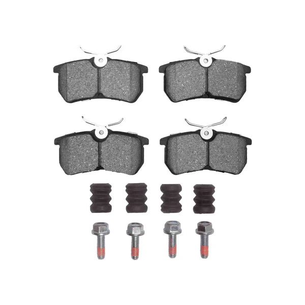 R1 01-19 Ford Fiesta (USA/Canada) Rear Semi Met Pads & Hardware Kit