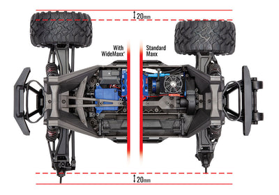 TRAXXAS black auto part