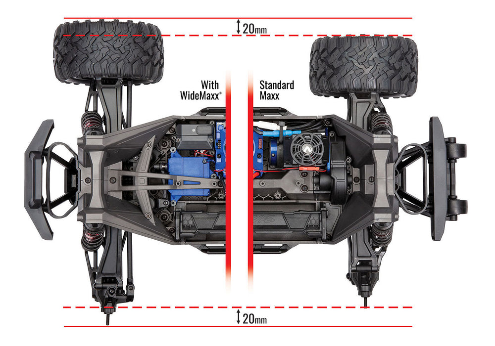 TRAXXAS black auto part