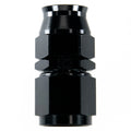 Fragola -10AN Real Street Crimp-On Str Hose End - Black (For 6000 Hose)