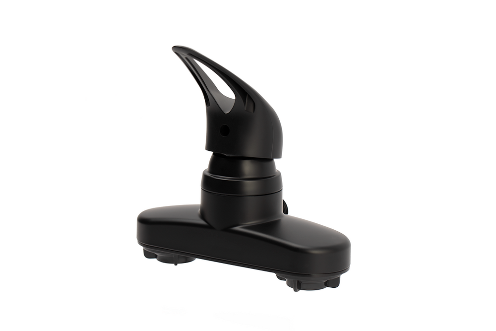 SINGLE LEVER RV SHOWER FAUCET MATTE BLACK