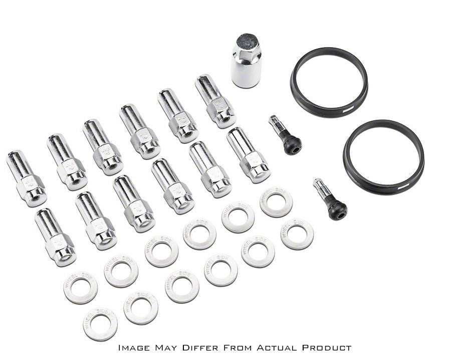 Race Star 14mmx2.00 Closed End Acorn Deluxe Lug Kit (3/4 Hex) - 12 PK