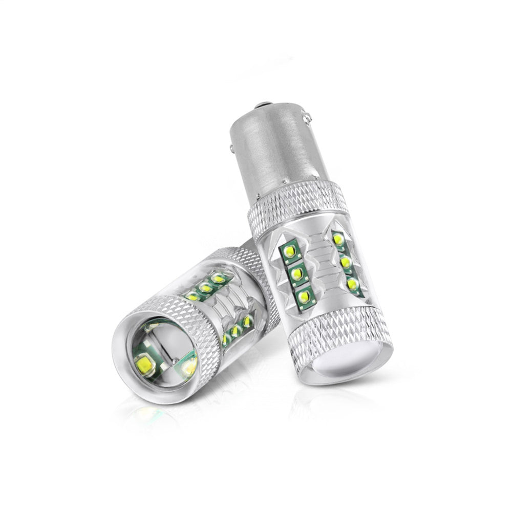 7 X 3030 WHITE LED CHIP / 21 X 2835 YELLOW LED BULB WHITE / YELLOW COLOR 1 PAIR