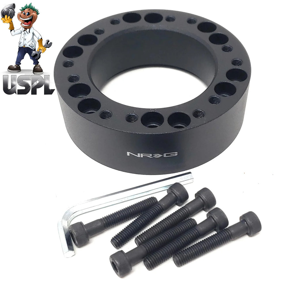 NRG Hub Spacer 1in - Black