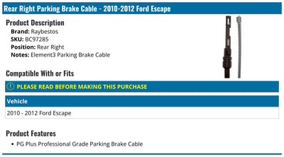 BRAKE CABLE