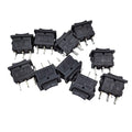 ROCKER SWITCH, HALO SPST, GREEN HA