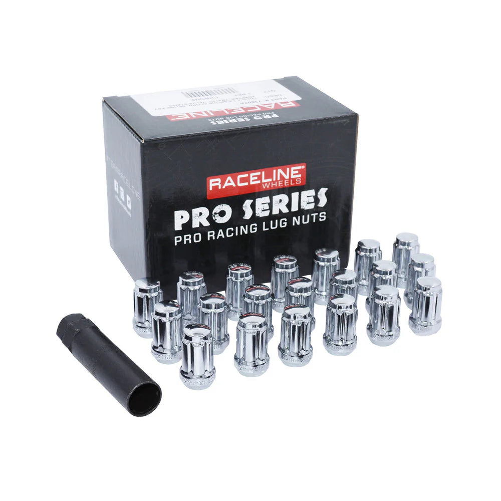 12X1.50 CHROME SPLINE 5 LUG KIT NO VALVES