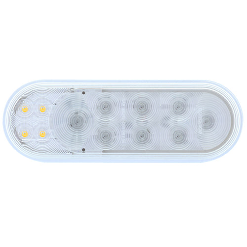 LED S/T/T/BU;6';CLR LENS;RECESS MT;
