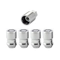 McGard Wheel Lock Nut Set - 4pk. (Cone Seat) 1/2-20 RH-LH / 13/16 Hex / 1.46in. Length - Chrome