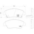 BRAKE PAD SET DISC BRAKE 8DB