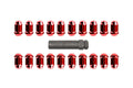 Wheel Pros, LLC red auto part