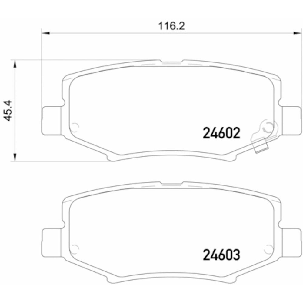 BRAKE PAD SET DISC BRAKE