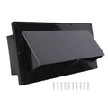 DOME ASSEMBLY FOR ROOF VENTADOMES (PLASTIC MOUNTING FLANGE) NEW WEDGE SHAPE WHIT