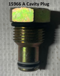 A CAVITY PLUG/WITH O-RING