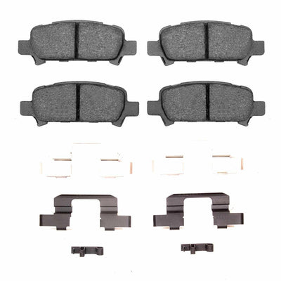 R1 05-09 Subaru Legacy Rear Semi Met Pads & Hardware Kit