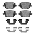 DFC 08-12 Land Rover LR2 Rear 4000 HybriDynamic Brake Pads and Hardware Kit