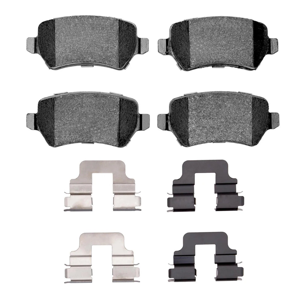 R1 02-08 Chevrolet ASTRA (Mexico) Rear Ceramic Pads & Hardware Kit