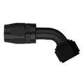 #12 60 Deg Hose End Black
