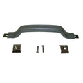 Door Handle Pull Kit Interior Front Includes 2 Screws/2 Cover Pieces/Pull For Half/Full Doors Gray Repairs One Door 1987-1995 Jeep Wrangler YJ OMIX