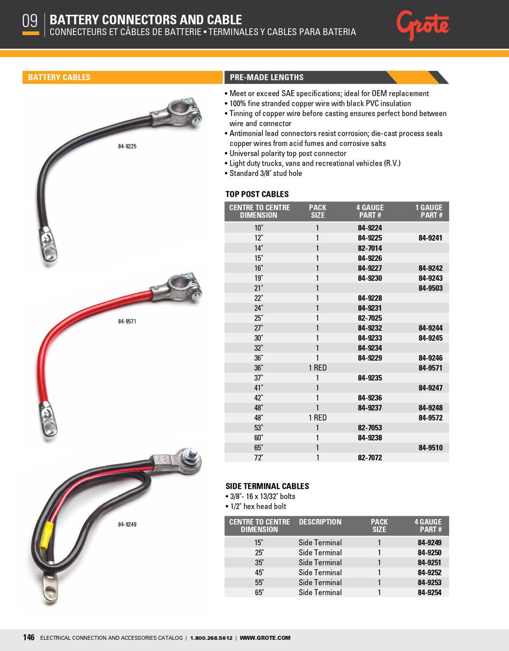 GROTE auto part