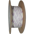 NAMZ OEM Color Primary Wire 100ft. Spool 20g - White/Violet Stripe
