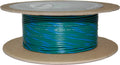 NAMZ OEM Color Primary Wire 100ft. Spool 18g - Green/Blue Stripe