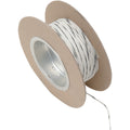 NAMZ OEM Color Primary Wire 100ft. Spool 18g - White/Black Stripe