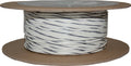 NAMZ OEM Color Primary Wire 100ft. Spool 18g - White/Black Stripe