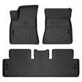 3D MAXpider 2016-2017 Tesla Model X Non-Folding 7-Seats Kagu 3rd Row Floormats - Tan