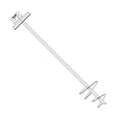 3/4"X36" DH ANCHOR, W/4" & 6" AUGER