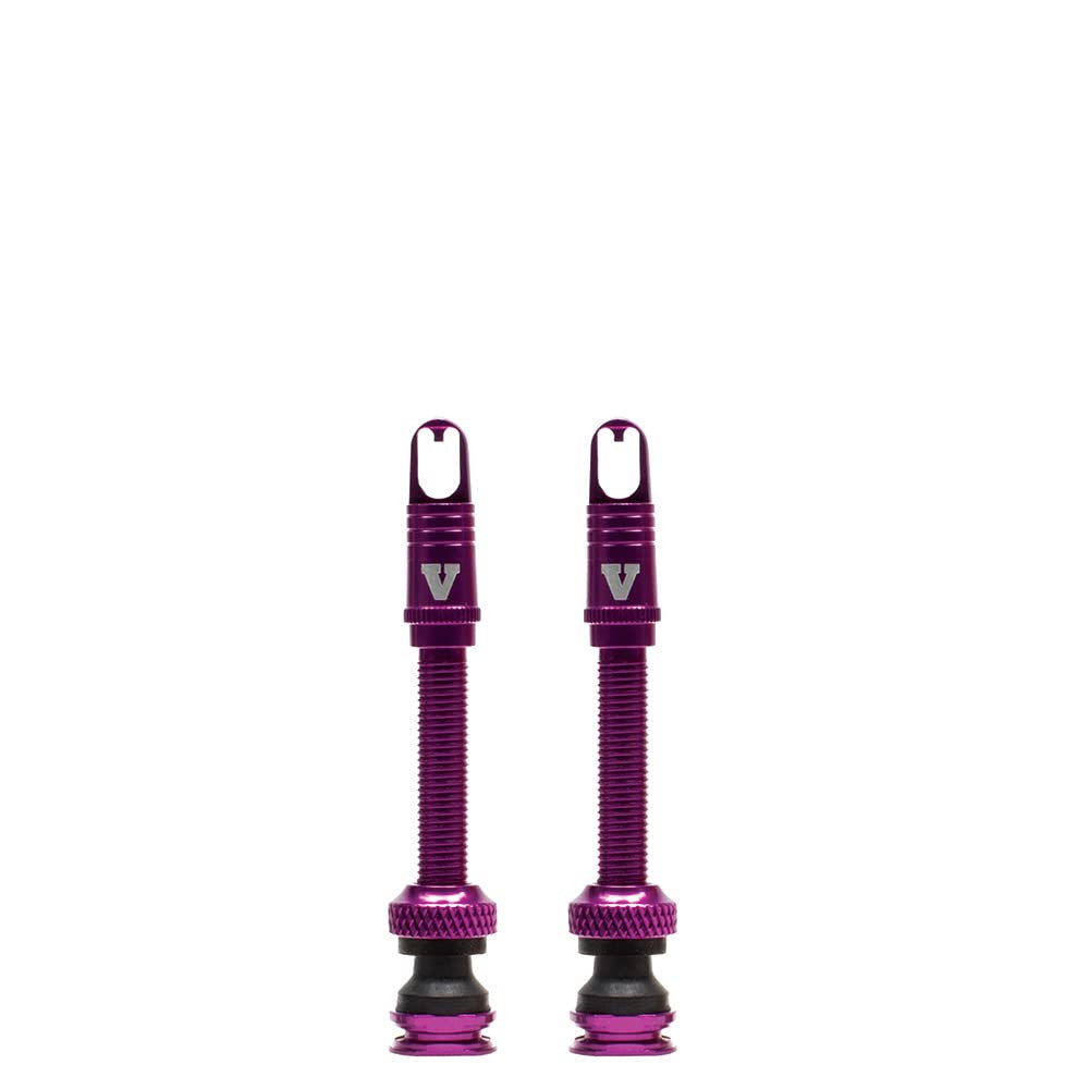 TLC TUBELESS VALVES 50MM PURPLE