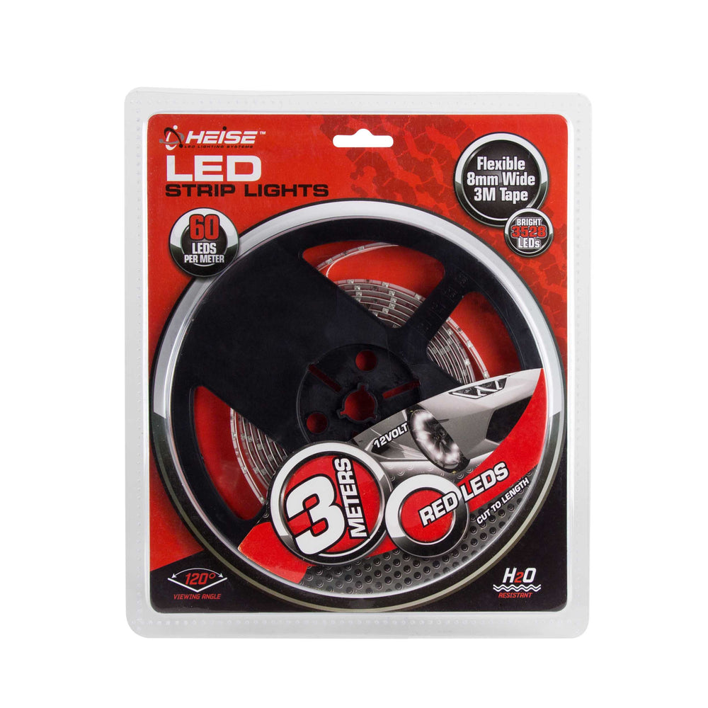 3M LED STRIP LIGHT - RED 3528 RETAIL PK